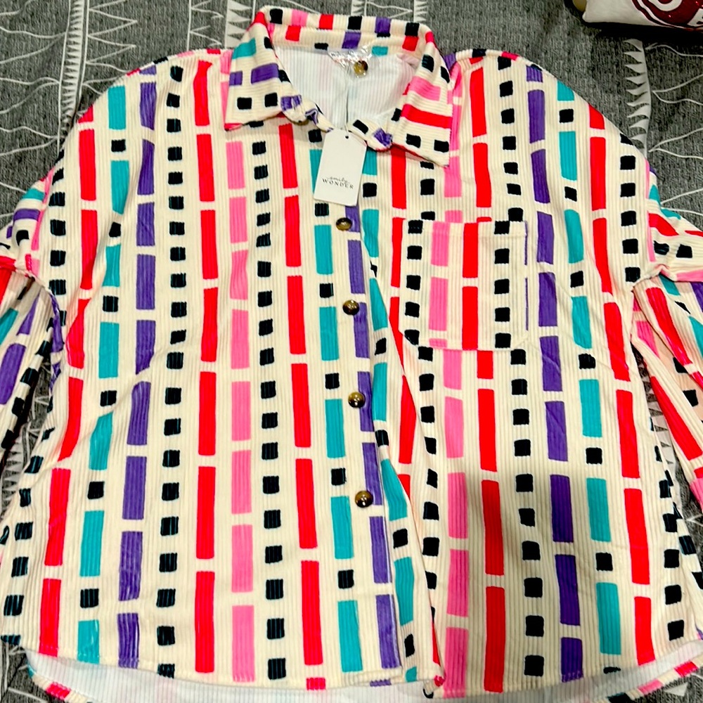 Great Shacket! Corduroy never worn
